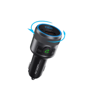 Argom BT Hands-Free Car Kit with Dual Fast Charging Ports