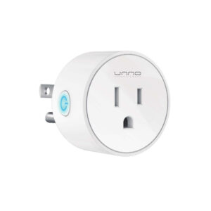 Unno Tekno Smart Single Plug – White, WiFi Controlled PW5301WT