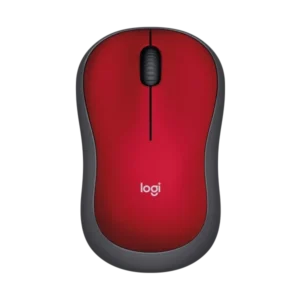 Logitech M185 Mouse Red