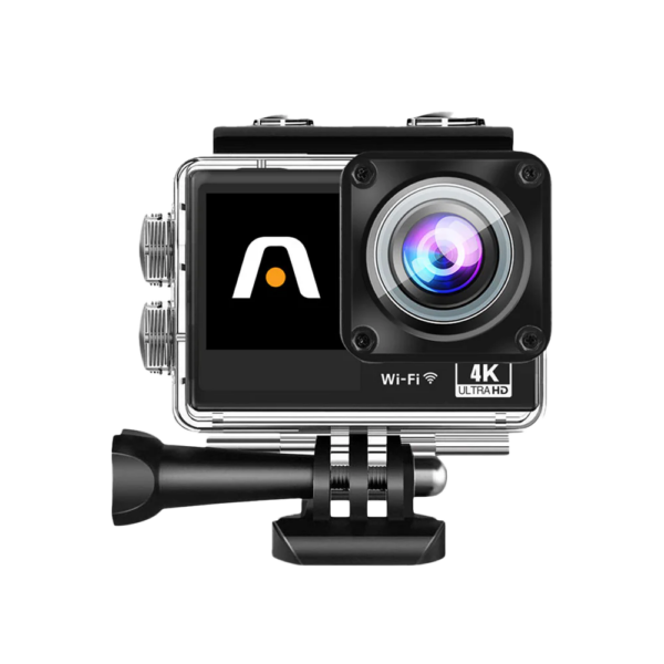 Argom 4K Action Camera with Remote Control & Accessories