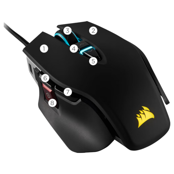 Corsair M65 RGB Elite Tunable FPS Gaming Mouse - Image 2