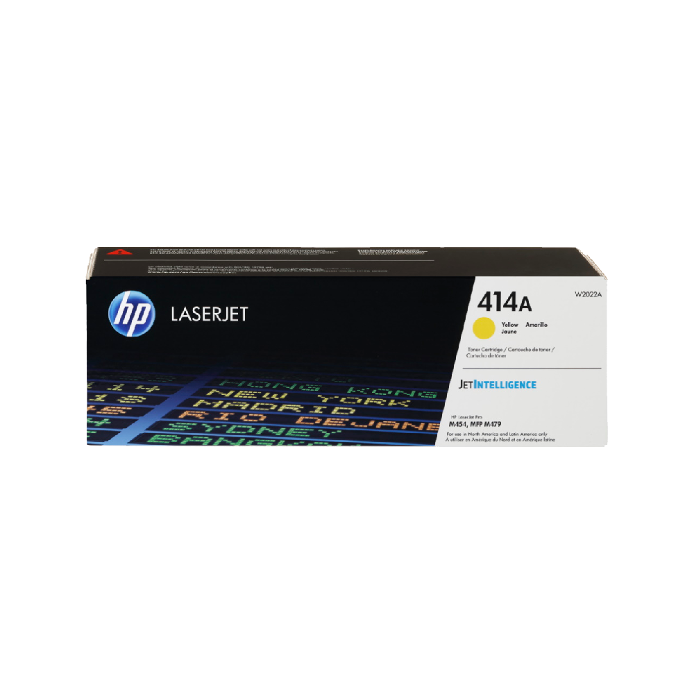 W2022A HP 414A Yellow LaserJet Original Toner Cartridge