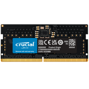 Crucial 8GB SODIMM DDR5 4800MT/s CL40