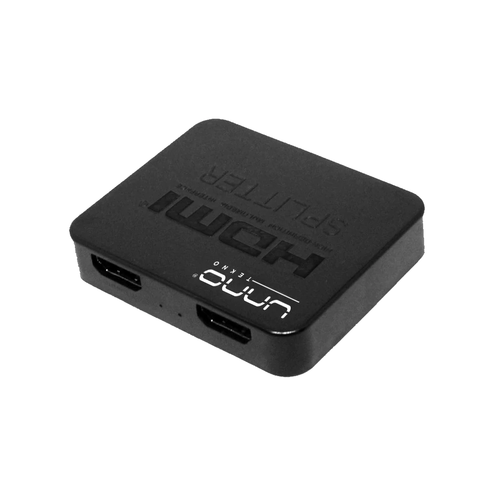 HB1204BK 1 Unno Tekno 4K HDMI 2 Port Splitter