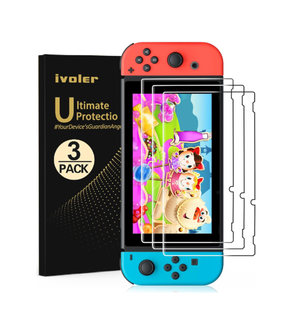 iVoler Tempered Glass Screen Protector for Nintendo Switch 6.2''