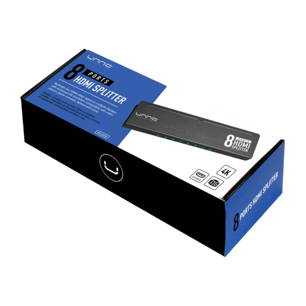 Unno Tekno 4K HDMI 8 Port Splitter - Image 5
