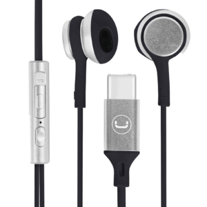 Unno Tekno Ultra USB-C Black Earbuds