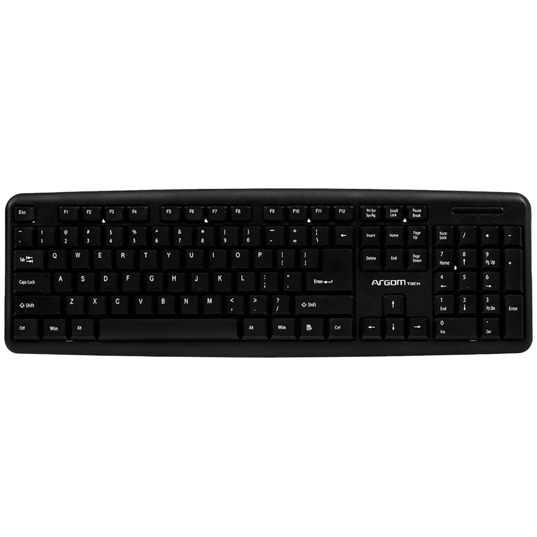 ARG-KB-7424 Argom Classic Keyboard Argom Tech Classic English Keyboard USB