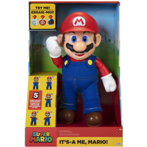 Super Mario It's-A Me, Mario! Collectible Action Figure                                                                                                                                                                      "