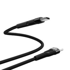 Argom Dura Speed 100W Type-C to C Braided Cable 10FT - Black