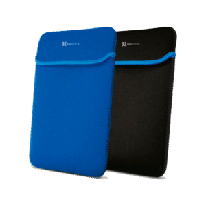 KlipXtreme Kolours 15.6" Reversible Laptop Sleeve - Blue