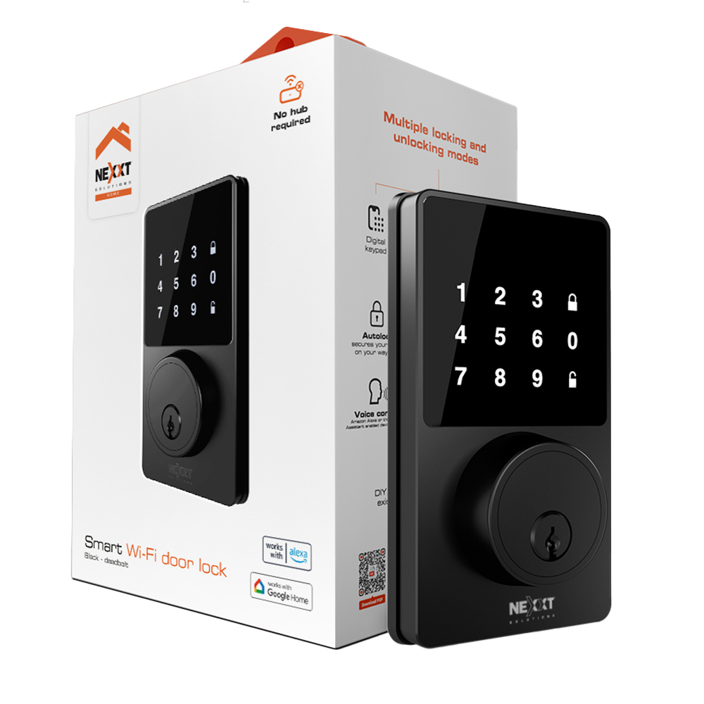 Nexxt Home Smart Wi-Fi Door Lock