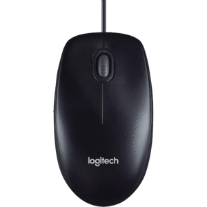 Logitech M90 Wired Mouse - Black