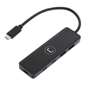 Unno Tekno 4 Ports USB-C and USB-A 3.0 Hub