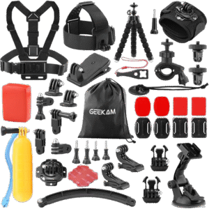 GeeKam Action Camera Accessories Kit