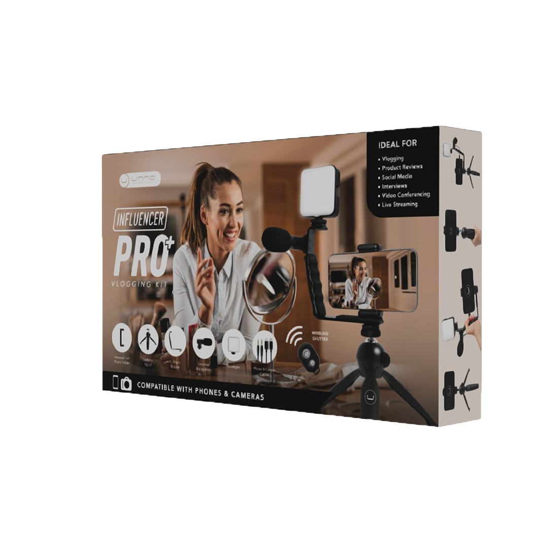 Unno Tekno Influencer Pro+ Vlogging Kit - Circuit Zone Canada Ltd
