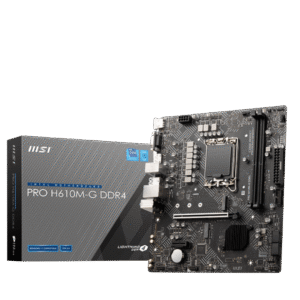 MSI PRO H610M-G DDR4 Motherboard