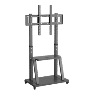 32-100 inch Large Mobile TV Cart Rolling TV Stand