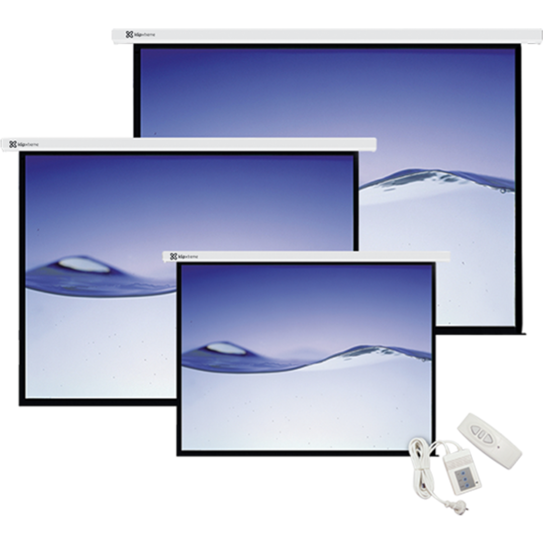 New Project (25) Klip Xtreme Electric 100" Projector Screen- KPS-502