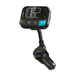 Argom BT Hands-Free Car Kit with Dual USB Fast Charging Ports